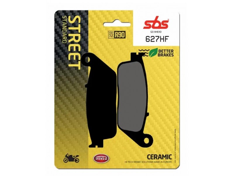 Гальмівні колодки SBS Standard Brake Pads, Ceramic 627HF